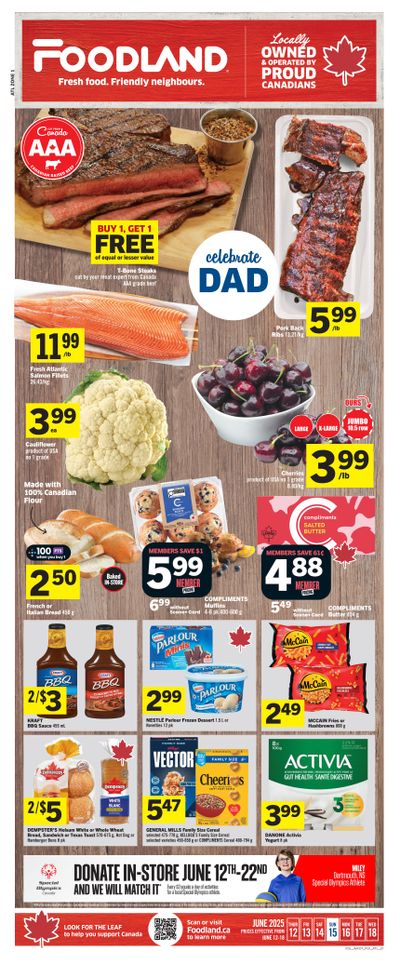 Foodland (Atlantic) Flyer June 12 to 18 Foodland (Atlantic) Flyer June 12 to 18