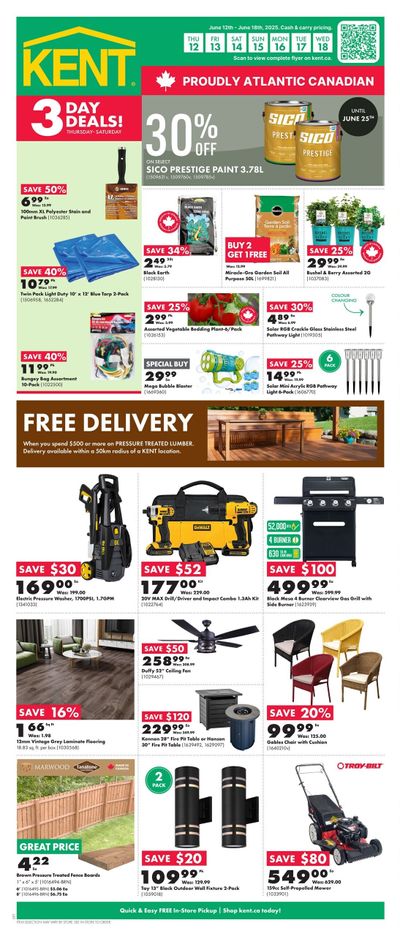 Kent Building Supplies Flyer June 12 to 18
