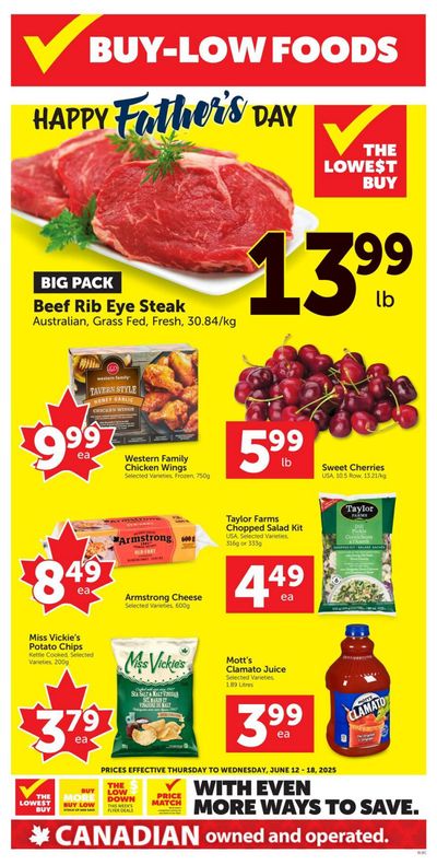 Buy-Low Foods Flyer June 12 to 18