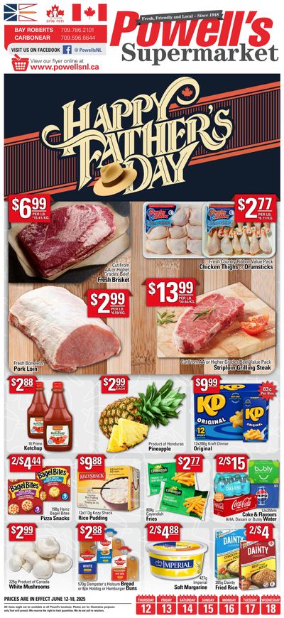 Powell's Supermarket Flyer June 12 to 18