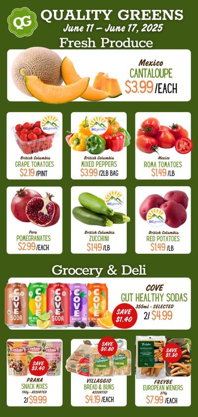 Quality Greens Flyer June 11 to 17