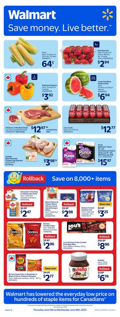 Walmart (West) Flyer June 12 to 18 Walmart (West) Flyer June 12 to 18