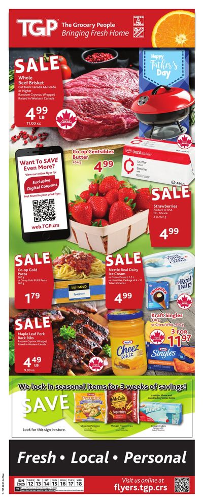 TGP The Grocery People Flyer June 12 to 18