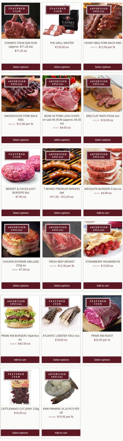 T-Bone's Flyer June 11 to 17