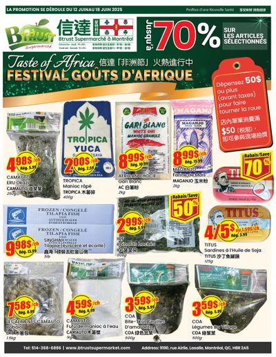 Btrust Supermarket (Montreal) Flyer June 12 to 18