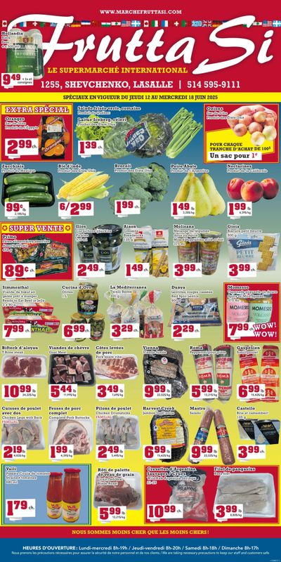 Frutta Si Flyer June 12 to 18