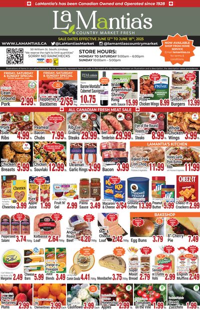 LaMantia's Flyer June 12 to 18