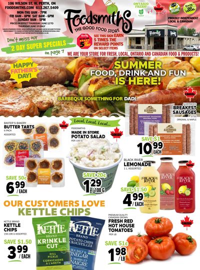 Foodsmiths Flyer June 12 to 19