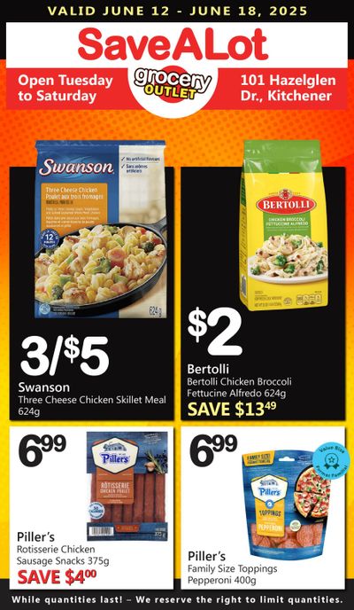 SaveALot Grocery Outlet Flyer June 12 to 18