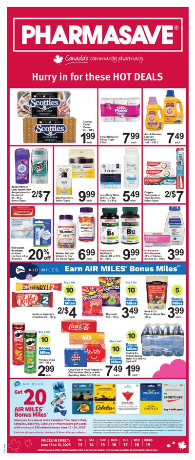 Pharmasave (West) Flyer June 13 to 19 Pharmasave (West) Flyer June 13 to 19
