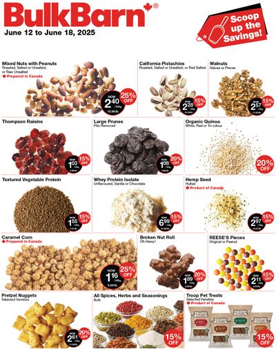 Bulk Barn Flyer June 12 to 18 Bulk Barn Flyer June 12 to 18