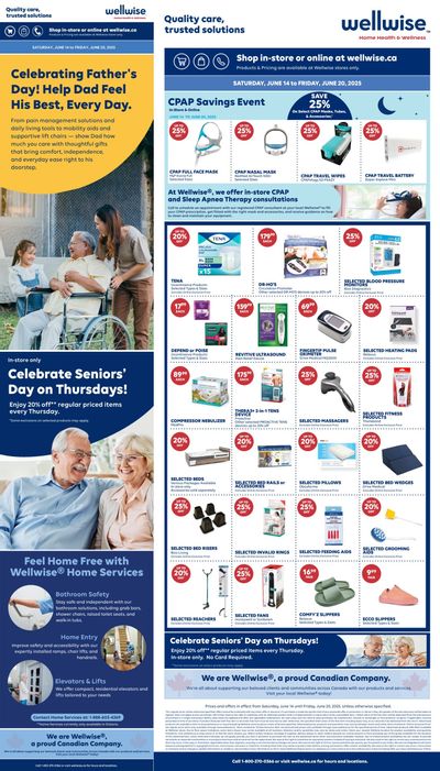 Wellwise By Shoppers Flyer June 14 to 20