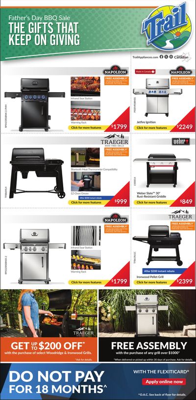 Trail Appliances (AB & SK) Flyer June 12 to 18