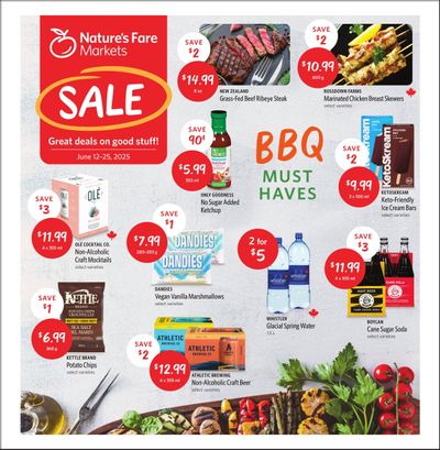 Nature's Fare Markets Flyer June 12 to 25