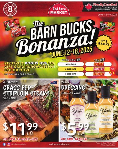Red Barn Market Flyer June 12 to 18