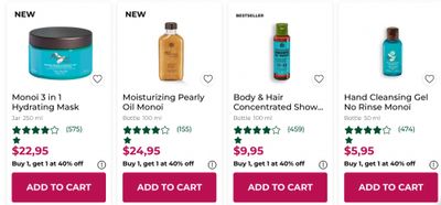 Yves Rocher Canada: Buy 1 Get 1 40% off Summer Items + Free Perfume When You Spend Over $70 + More Yves Rocher Canada: Buy 1 Get 1 40% off Summer Items + Free Perfume When You Spend Over $70 + More