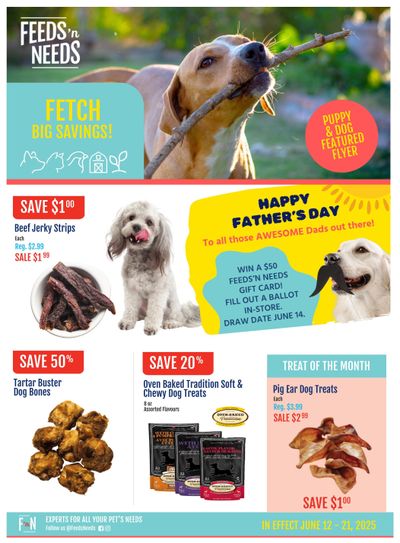 ShurGain Feeds'n Needs Flyer June 12 to 21 ShurGain Feeds'n Needs Flyer June 12 to 21
