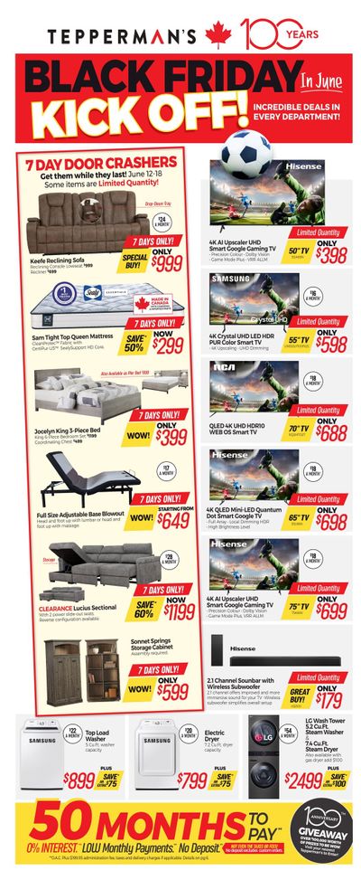 Tepperman's Flyer June 13 to 19