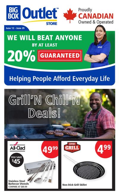 Big Box Outlet Store Flyer June 12 to 25 Big Box Outlet Store Flyer June 12 to 25