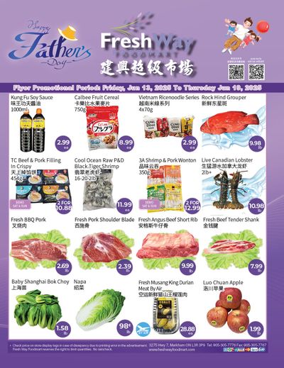 FreshWay Foodmart Flyer June 13 to 19