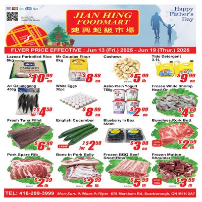 Jian Hing Foodmart (Scarborough) Flyer June 13 to 19
