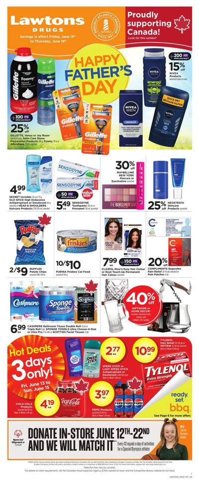 Lawtons Drugs Flyer June 13 to 19 Lawtons Drugs Flyer June 13 to 19
