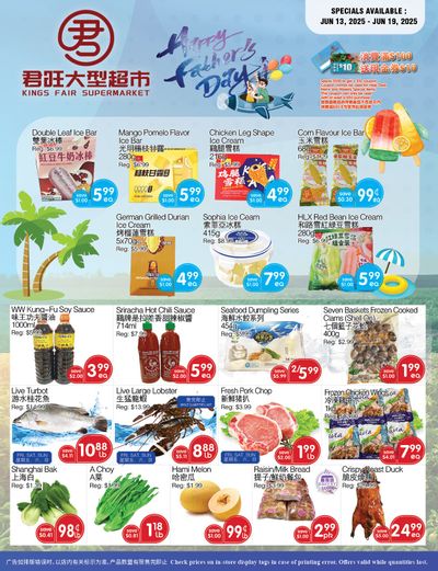 Kings Fair Supermarket Flyer June 13 to 19