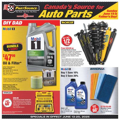 PartSource Flyer June 13 to 25 PartSource Flyer June 13 to 25