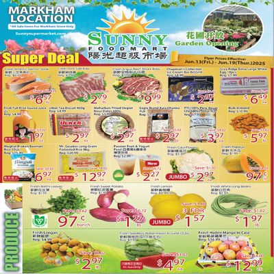 Sunny Foodmart (Markham) Flyer June 13 to 19