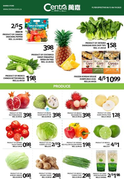 Centra Foods (Barrie) Flyer June 13 to 19
