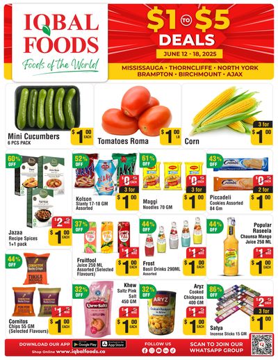 Iqbal Foods Flyer June 12 to 18