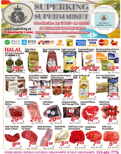 Superking Supermarket (London) Flyer June 13 to 19