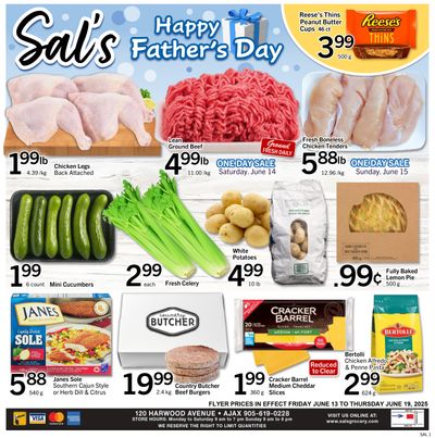 Sal's Grocery Flyer June 13 to 19