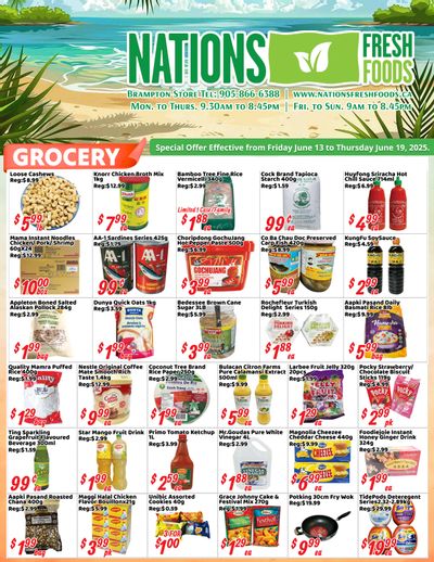 Nations Fresh Foods (Brampton) Flyer June 13 to 19
