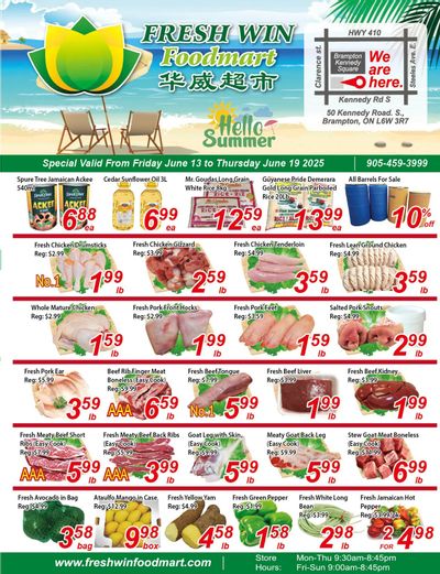 Fresh Win Foodmart Flyer June 13 to 19