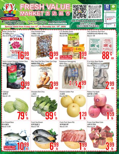 Fresh Value (Scarborough) Flyer June 13 to 19