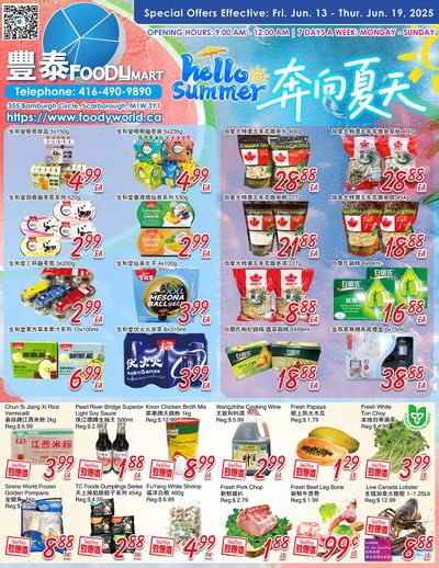 FoodyMart (Warden) Flyer June 13 to 19
