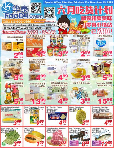 Foody World Flyer June 13 to 19