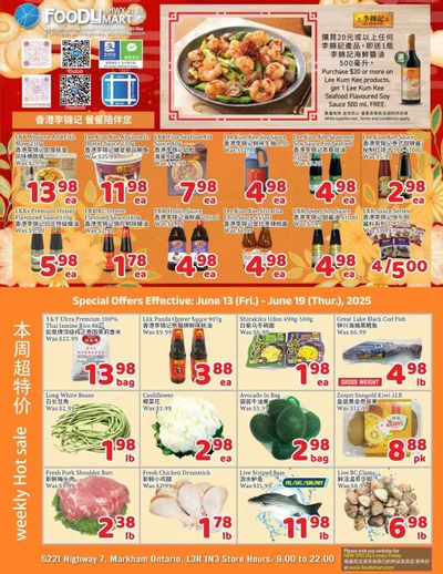 FoodyMart (HWY7) Flyer June 13 to 19