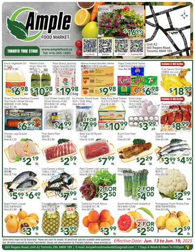Ample Food Market (North York) Flyer June 13 to 19