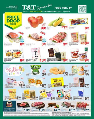 T&T Supermarket (London & Waterloo) Flyer June 13 to 19