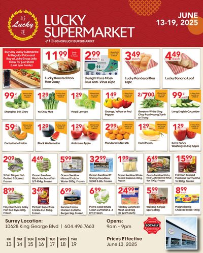Lucky Supermarket (Surrey) Flyer June 13 to 19