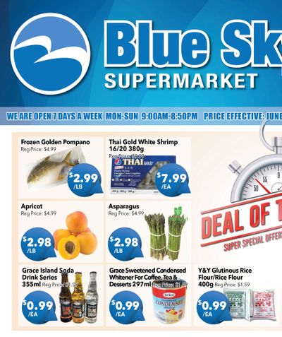 Blue Sky Supermarket (North York) Flyer June 13 to 19