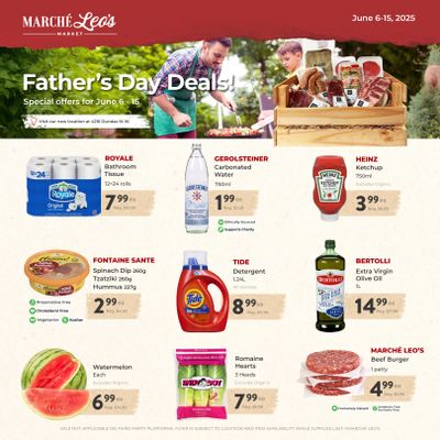 Marche Leo's Flyer June 6 to 15 Marche Leo's Flyer June 6 to 15