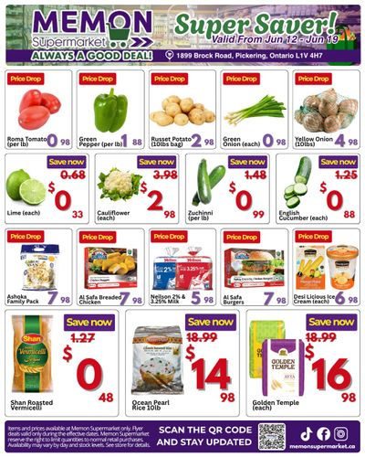 Memon Supermarket Flyer June 12 to 19