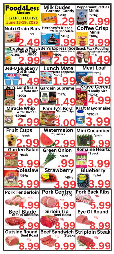 Food 4 Less (Lindsay) Flyer June 13 to 19 Food 4 Less (Lindsay) Flyer June 13 to 19