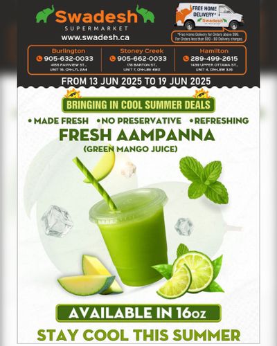 Swadesh Supermarket Flyer June 13 to 19