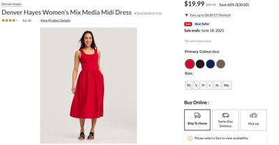 Mark’s Canada Summer Event Sale: Save up to 60% Off + Get a $30 Promo Code When You Spend $125 or More