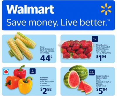 Walmart Canada: 1lb Strawberries $1.06 After Air Miles and WebSaver Cash Back