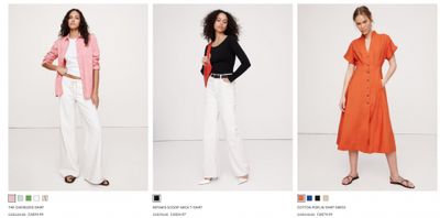 Banana Republic Canada: Sale Styles up to 70% off Banana Republic Canada: Sale Styles up to 70% off
